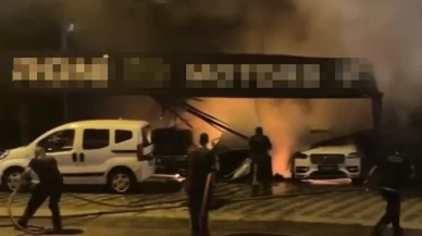 Antalya'da oto galeriyi kundaklayan 3 kişi yakalandı!
