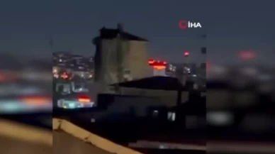 Küçükçekmece'de yıkım sırasında bina çöktü