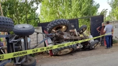 Van’da traktör devrildi: 3 yaralı