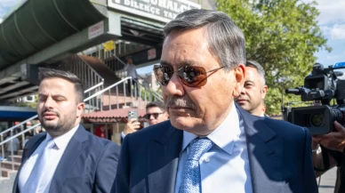 Melih Gökçek, ifade vermek için Ankara Adliyesi’ne geldi