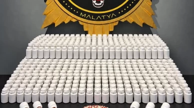 Malatya’da uyuşturucu operasyonu: 46 bin 189 hap ele geçirildi
