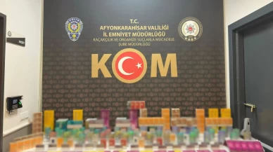 Afyonkarahisar’da kaçak sigara operasyonu: 1 gözaltı