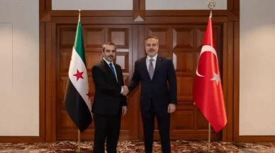 Bakan Hakan Fidan, Suriye Dışişleri Bakanı Şeybani ile görüştü