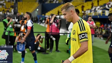 Cristiano Ronaldo, Suudi Arabistan'da tarihe geçti!