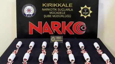 Kırıkkale’de uyuşturucu operasyonu: 741 hap ele geçirildi, 3 tutuklama