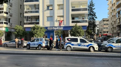 İzmir’de bir bankaya soygun girişimi! Polis alarma geçti