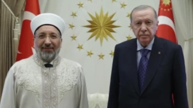 Cumhurbaşkanı Erdoğan, Diyanet İşleri Başkanı Safi Arpaguş’u kabul etti