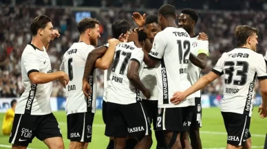Beşiktaş'ın AMED SK maçı ilk 11'i belli oldu