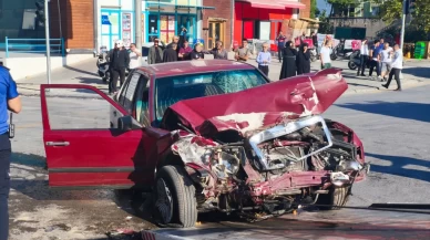 Denizli'de kırmızı ışık ihlali faciaya davetiye çıkardı