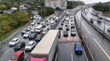 Küçükçekmece D-100 Karayolu'nda kasis çilesi