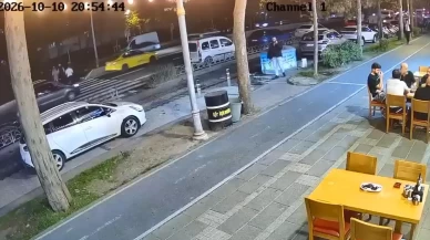 İstanbul Beylikdüzü’nde yaya geçidinde düşen kişiye motosiklet çarptı