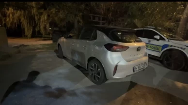 Kiraladığı otomobille yola çıktı, polis kontrolünde şoke oldu!