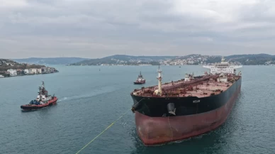 İHA saldırısına uğrayan dev tanker İstanbul Boğazı’nda!