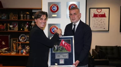 TFF Başkanı Hacıosmanoğlu'ndan Montella'ya veda