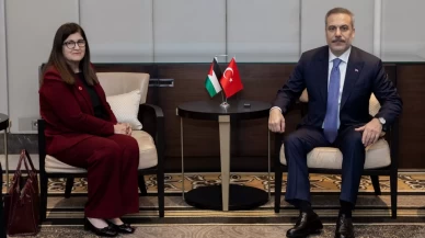 Bakan Fidan, Filistin Dışişleri Bakanı Şahin ile İstanbul’da görüştü