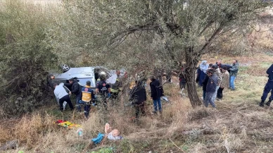 Konya’da otomobil şarampole yuvarlandı: Yaralılar var