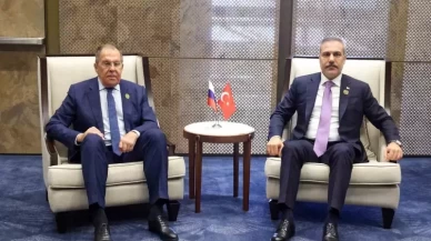 Dışişleri Bakanı Hakan Fidan, Rus mevkidaşı Sergey Lavrov ile görüştü