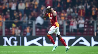 Galatasaray'da Victor Osimhen sevinci