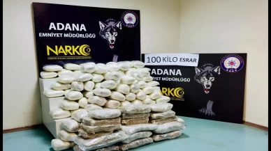 Adana’da bavulları 100 kilo esrarla doldurmuşlar: 3 tutuklama