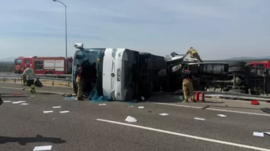 İzmir-İstanbul otobanında feci kaza! Çok sayıda ölü ve yaralı var