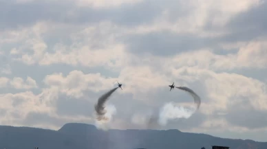 Türk Yıldızları Akrobasi Timi'nden Kayseri'de görsel şölen!