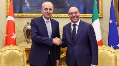 Kurtulmuş, İtalya Temsilciler Meclisi Başkanı Fontana ile görüştü