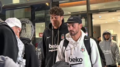 Beşiktaş kafilesi Trabzon'a geldi!