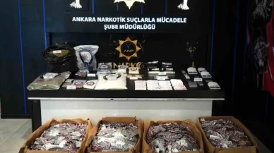 Ankara’da dev uyuşturucu operasyonu!