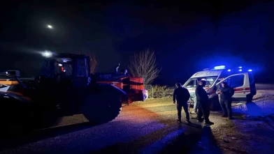 Karbonmonoksit zehirlenmesi ihbarına giden ambulans yolda mahsur kaldı!