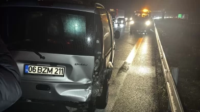 Bolu otoyolunda korku dolu kaza! Çarpışan araçların ardından yola savrulan kişiye başka otomobil çarptı: 9 kişi yaralandı