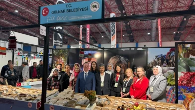 Gülnar’ın yöresel ürünleri Mersin Tarım Fuarı’nda tanıtıldı