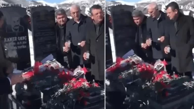 Mezara rakı dökmeyi marifet zanneden Özgür Özel, Brüksel'de ciddiye alınmadı, Batı'ya bir kez daha sitem etti