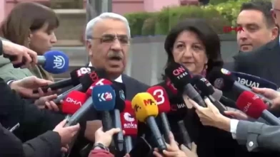 DEM heyeti, Adalet Bakanı Tunç'u ziyaret etti!