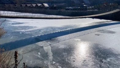 Ardahan’da kış kabusu: Göle’de rekor soğuk, nehirler buzla kaplandı