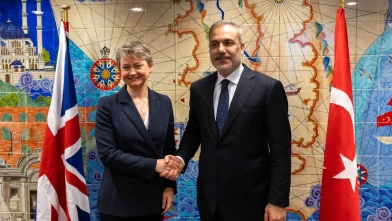 Bakan Fidan, Birleşik Krallık Dışişleri Bakanı Cooper ile görüştü