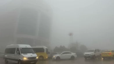 Artuklu’da görüş mesafesi 10 metreye düştü