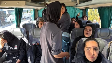 İran Kadın Milli Futbol Takımı Türkiye'den ülkesine geçiyor