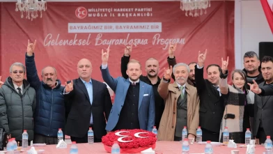 MHP Muğla'dan görkemli bayramlaşma