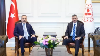 Dışişleri Bakanı Fidan’dan İçişleri Bakanı Mustafa Çiftçi’ye ziyaret