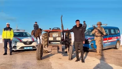 Çalınan traktörü 1600 km ötede bulundu