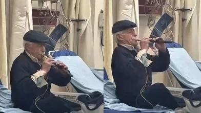 Acil serviste sıra dışı terapi: Hastalığının devasını 'zurnada' buldu