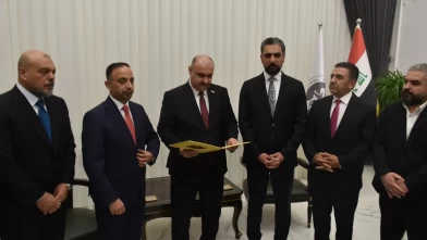 Kerkük valisi Muhammed Seman Ağa mesaisine başladı!
