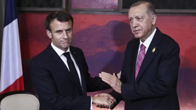 Cumhurbaşkanı Erdoğan Macron'la görüştü: 'Ateşkes sabote edilmemeli'