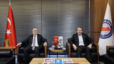 Bakan Işıkhan, Memur-Sen'i ziyaret etti