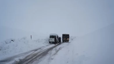 Muş’ta kar ve tipi