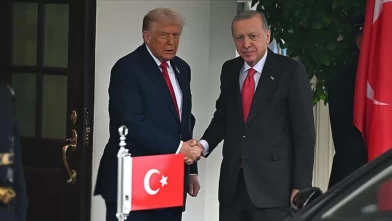 Cumhurbaşkanı Erdoğan ABD Başkanı Trump ile görüştü