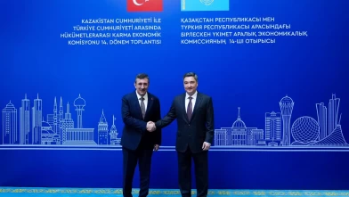 Cevdet Yılmaz ve Kazakistan Başbakanı Bektenov bir araya geldi
