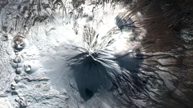 Ağrı Dağı Uzaydan Görüntülendi