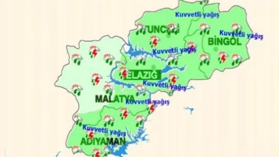 Meteorolojiden 4 ile kuvvetli yağış uyarısı!
