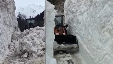 Kar kalınlığı 5 metreyi buldu!